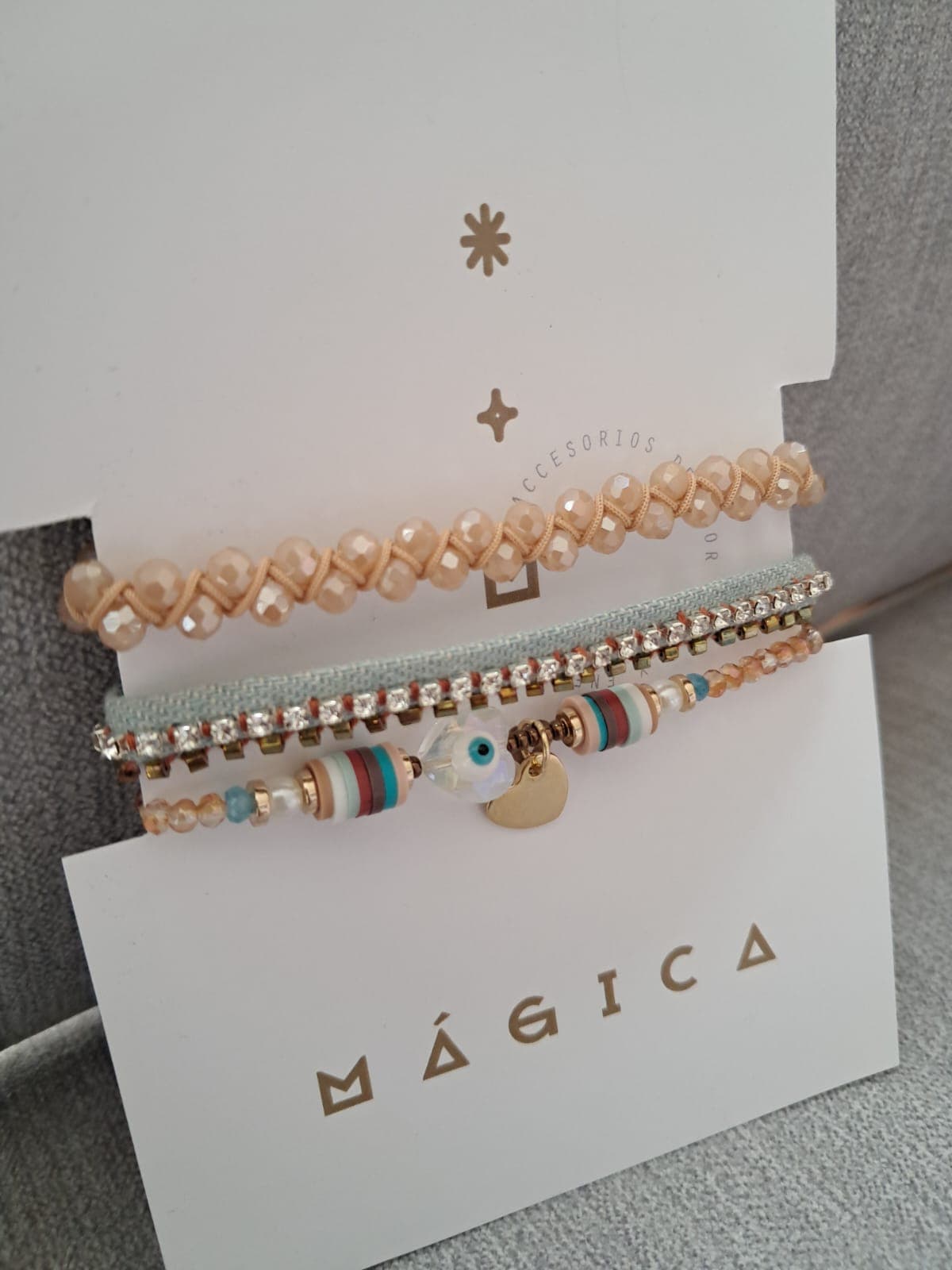 Set de 3 pulseras